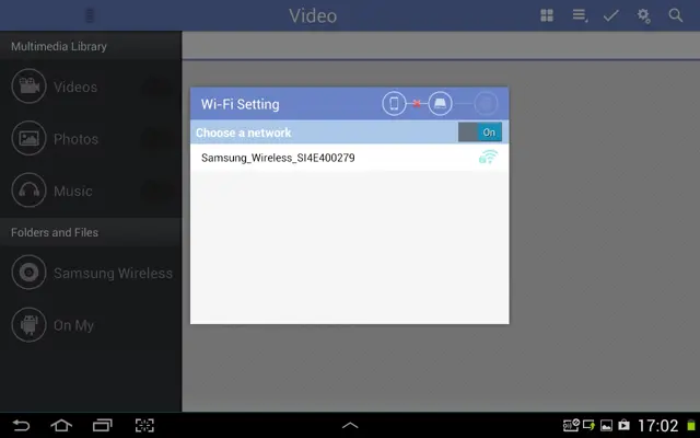 Wireless Drive android App screenshot 1